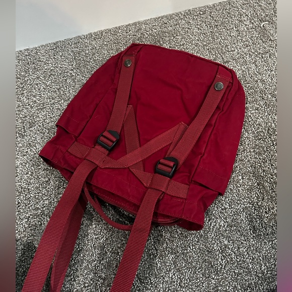 Fjallraven mini tote, maroon - Picture 2 of 6